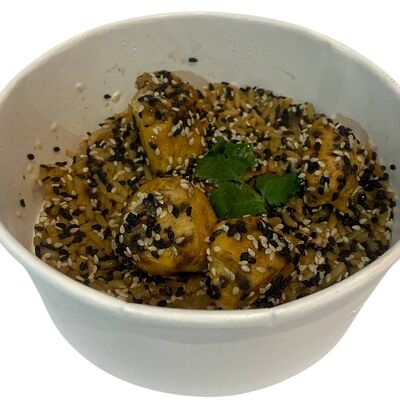 Рис с курицей и овощами в Balance coffee по цене 530 ₽