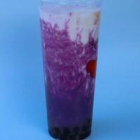Матча фиолетоваяв BubbleKat bubble tea