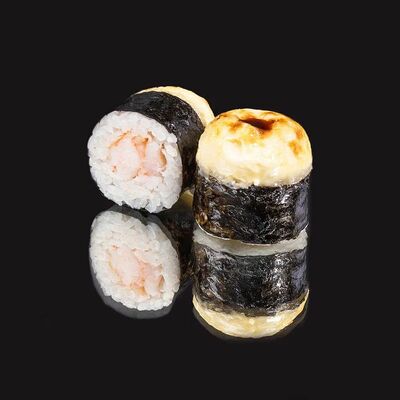 С креветкой под сырной шапкой 230 г в Суши Ибица по цене 505 ₽