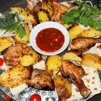 Куриный шашлык в Космос