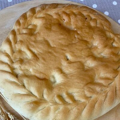 Пирог с капустой и куриным фаршем в Bakery по цене 228 ₽