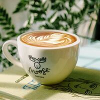 Флэт Уайт в Coffee Moose