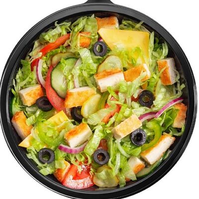 Салат Мега чикен в Subway по цене 375 ₽