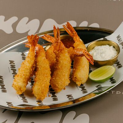 Креветки в темпуре в Кими по цене 970 ₽