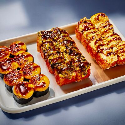 Сет Запеченный в Про 100 суши по цене 2399 ₽