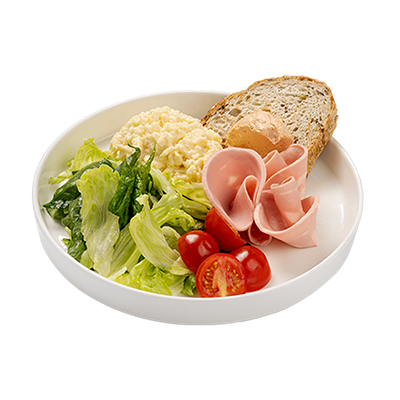 Сытный завтрак с мортаделлой в Академия Кофе по цене 610 ₽