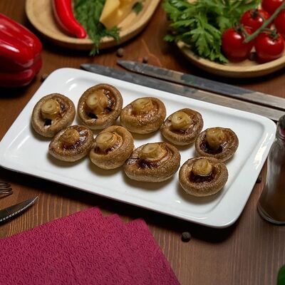 Грибы на мангале в The Кухня по цене 450 ₽