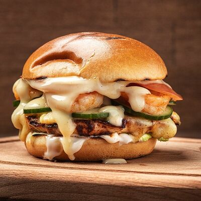 Бургер Атлет в Седло по цене 610 ₽