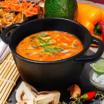 Том ям с курицей в Повар дня по цене 610 ₽