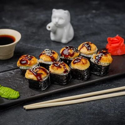 Хот чиз сяке кунсей маки в Пикники по цене 740 ₽