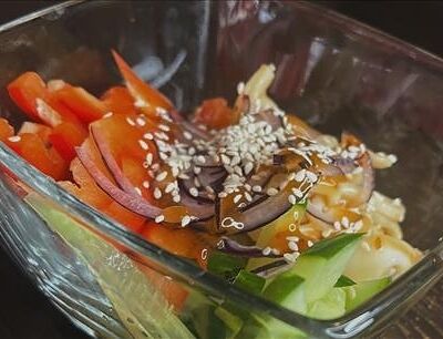 Ганноверский кальмар под азиатским соуосм в Генрих и Генриетта по цене 390 ₽