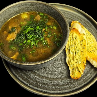 Похлебка грибная в Сытый гусь по цене 400 ₽