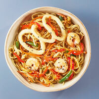 Вок с морепродуктами терияки в Галерея Суши