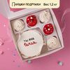 Бенто-торт и капкейки Ты моя семья в Плюшки подружки по цене 3520
