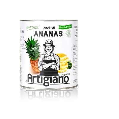 Ананасы Artigiano кольца в сиропе в Ченто пицца М7 по цене 2400 ₽