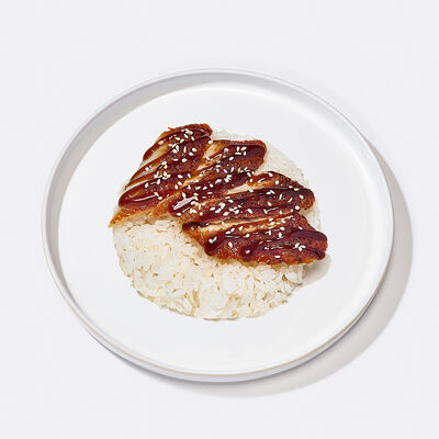 Угорь на рисе в Много лосося по цене 595