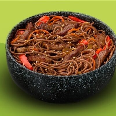 Wok Соба (острая) в О! Суши по цене 590 ₽