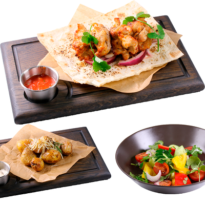 Комбо с куриным шашлыком в GrU seasons по цене 1900 ₽