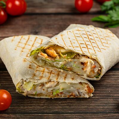 Шаурма с креветками в The Мясо по цене 550 ₽