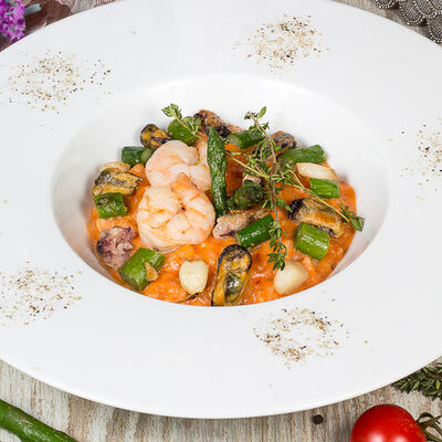 Ризотто с морепродуктами в Луиджи & Тосё по цене 439