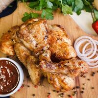 Курица на мангале в Кинолента