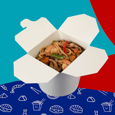 Вок с морепродуктами в Рыба ё по цене 659 ₽