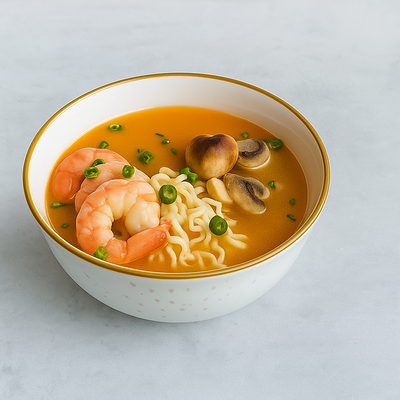 Том Ям Рамен с креветками в Мэджик ролл по цене 929 ₽