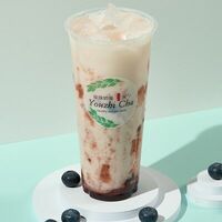 Молочный чай черника М в Баббл Ти YouzhiCha Bubble Tea