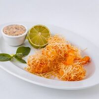 Креветки катаифи с соусом чили-лайм в Доброград