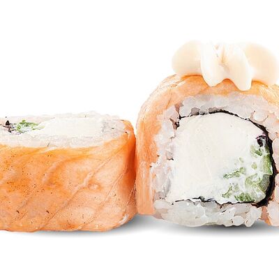 Филадельфия запеченная в Banbu Sushi & Bubble Tea по цене 1199 ₽