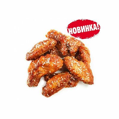 Куриные крылышки в соусе Барбекю в Икура Экспресс по цене 390 ₽