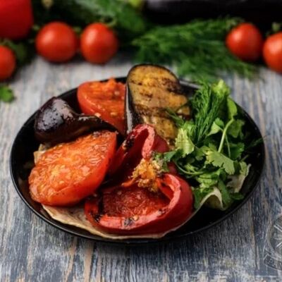 Овощи на мангале 300 гр в PANORAMA по цене 600 ₽