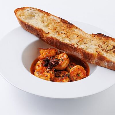 Креветки в анисовом соусе в Rose Bar Crocus City по цене 1350 ₽