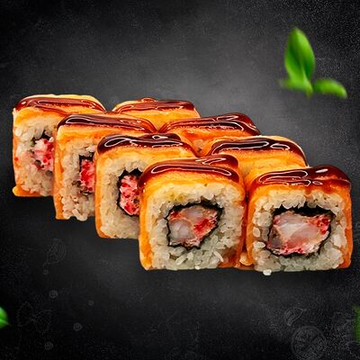 Ролл Филадельфия с креветкой в Sopranopizza по цене 520 ₽