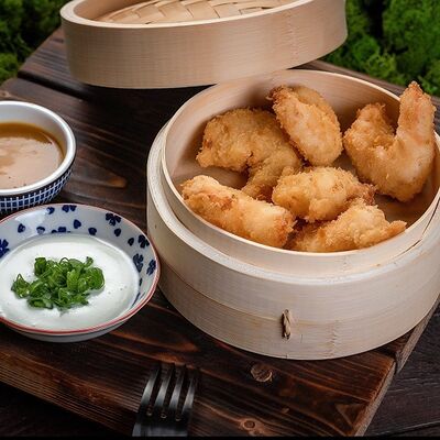 Креветки Эбби в темпуре в Эбби Noodles & Sushi Bar по цене 540 ₽