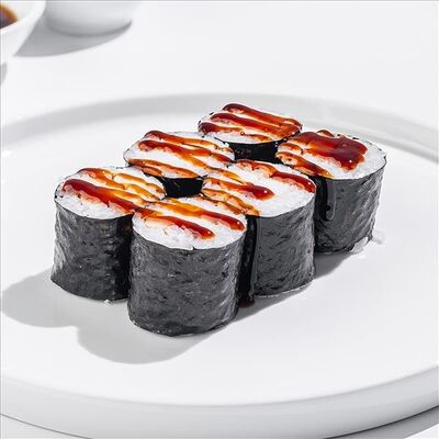 Маки ролл с тигровой креветкой в SeabasSushi по цене 585 ₽