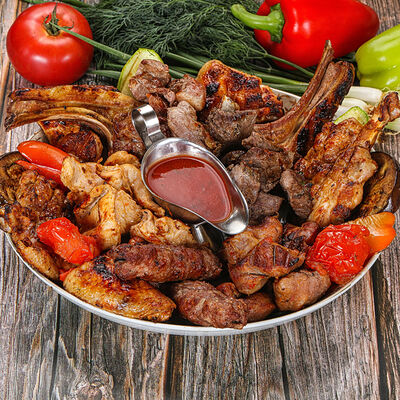 Ассорти шашлыков в Чайхана Мадина по цене 8580 ₽