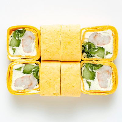 Креветка в тортилье в Кинг роллс по цене 398 ₽