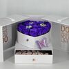 Мыльные розы с конфетами Raffaello Раффаэлло в коробке сюрпризв Дарите красиво по цене 10899