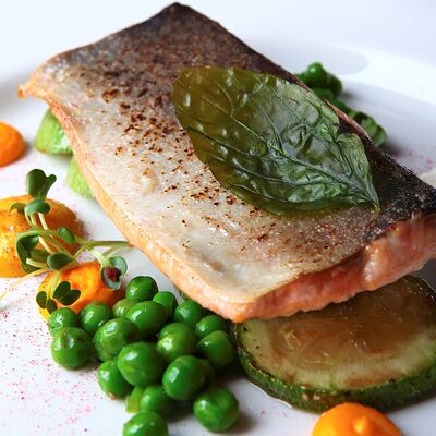 Стейк из горбуши в Белая черешня по цене 690 ₽