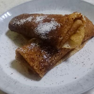 Блинчики с Нутеллой и бананом в Oasis по цене 280 ₽