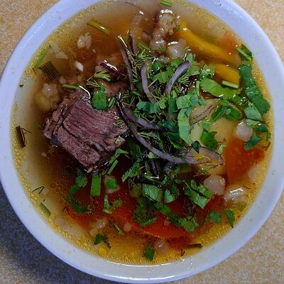 Шурпа (говядина) в Чайхана халяль по цене 553 ₽