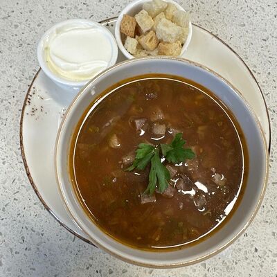 Суп харчо с говядиной в Кофеин по цене 190