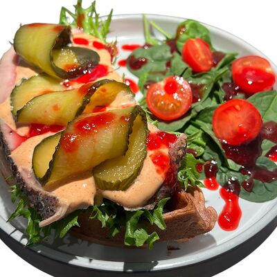 Вафля с пастрами в Park47 по цене 790 ₽