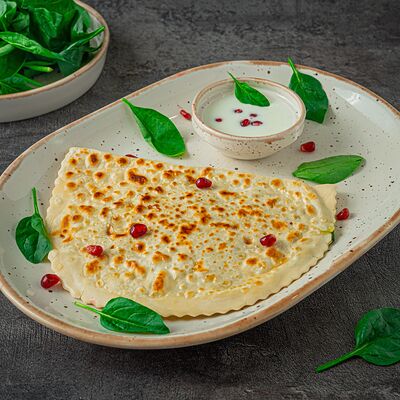 Кутаб с зеленью в Поляна по цене 280 ₽