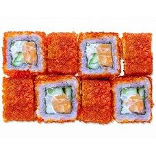 Калифорния с лососем 8 шт в Маленькая Флоренция по цене 613 ₽