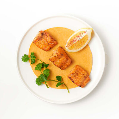 Шашлык из лосося в Saperavi Cafe по цене 951 ₽