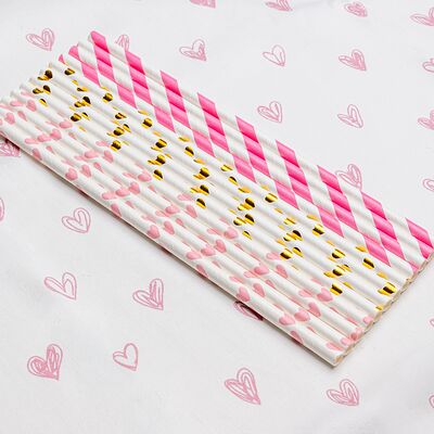 Соломинки для напитка розовые в KanapeFest по цене 230 ₽