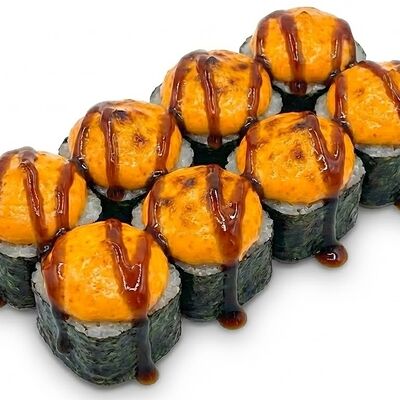 Запеченные с креветкой в Суши Всем по цене 395 ₽