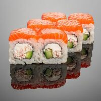 Ролл Филадельфия крабсв Roll & Wok